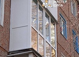 Остекление балконов Оконным Мастером Диса