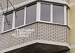 Балкон застеклен компанией Оконный Мастер Диса  mobile